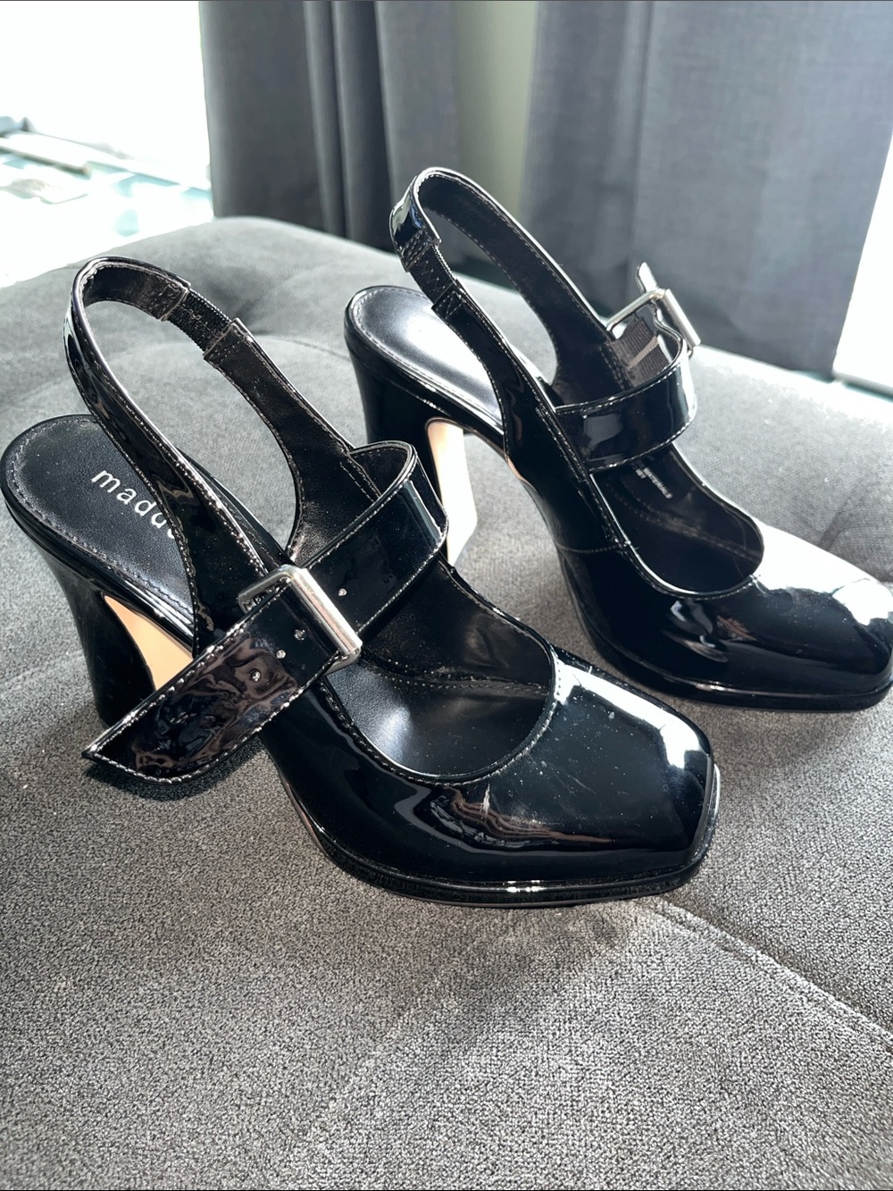 Madden Girl Black Heels